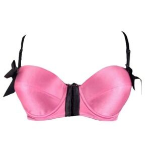 Hot Topic Pink & Black Pin Up Bra‎ Size 36C SKUW028